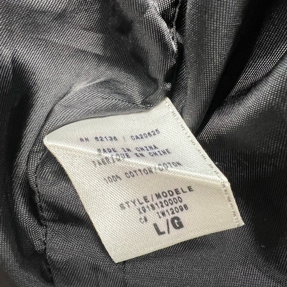 VINTAGE GUESS Sword Print Blazer Black L - Picture 8 of 8